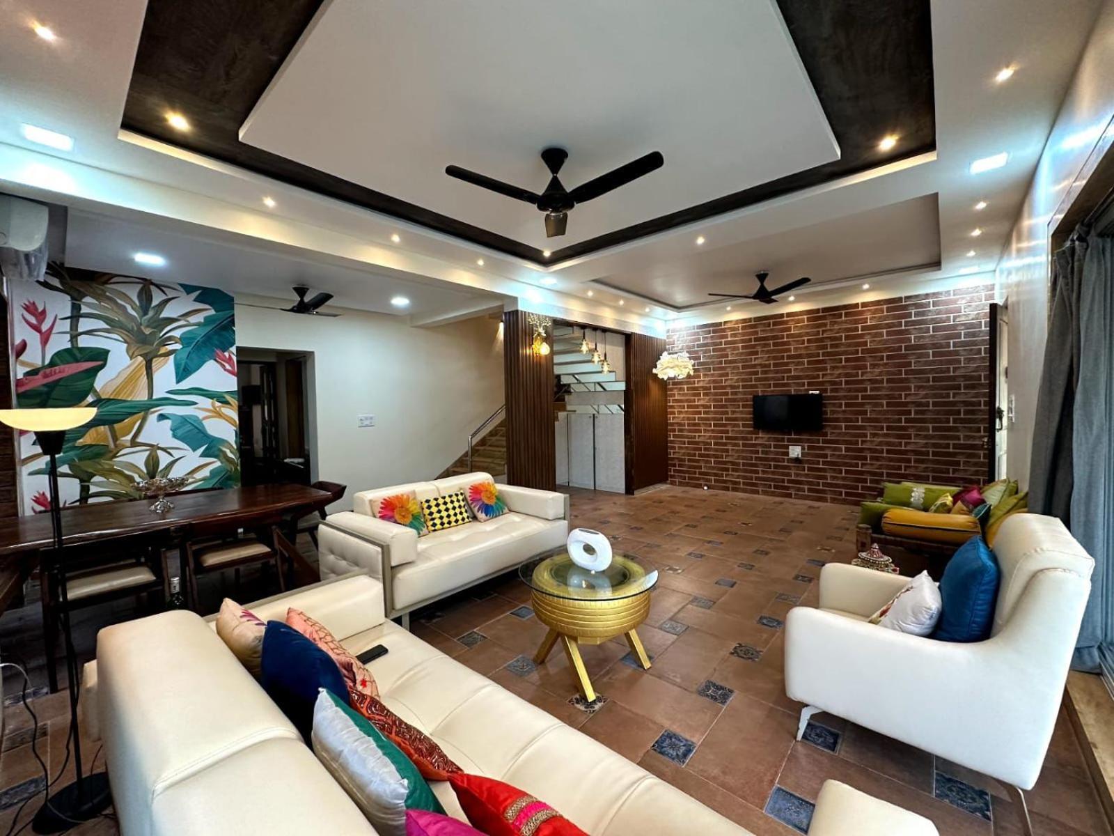 Tropical Villa II 4 Bhk II Lonavala II 1 Mountain View II 2 Private Pool II 3 Big Terrace エクステリア 写真