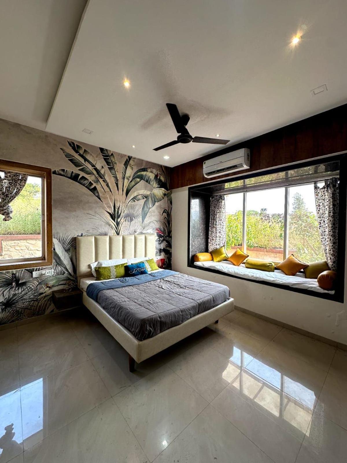 Tropical Villa II 4 Bhk II Lonavala II 1 Mountain View II 2 Private Pool II 3 Big Terrace エクステリア 写真